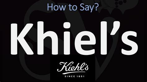 kiehl's pronunciation